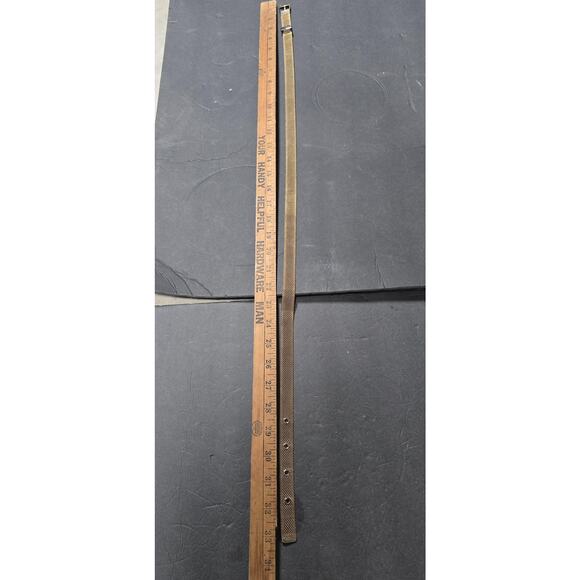 Metal Mesh Chain Belt Womens Gold Tone Grommet Buckle Adjustable Chainmail - Picture 7 of 7